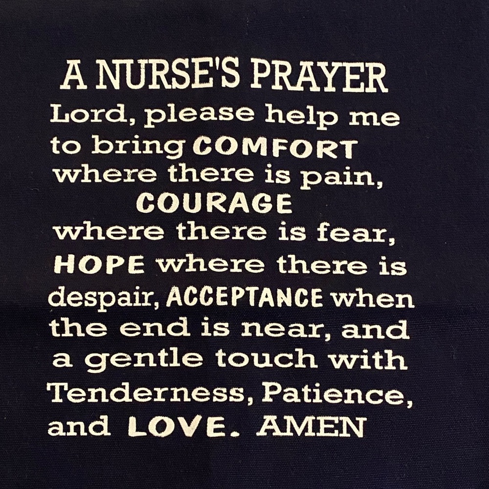 Nurses Prayer Kitchen Towel